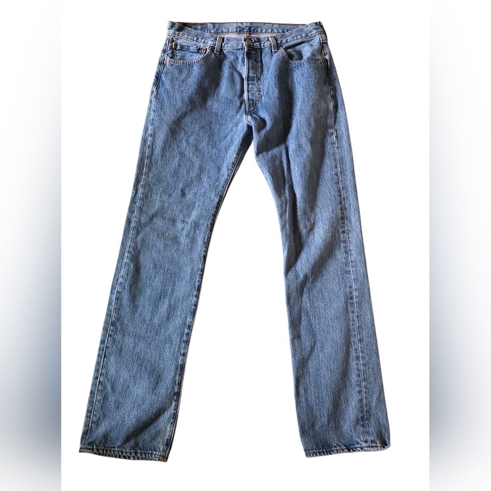Levi's 501 Vintage Buttonfly Denim Jeans Size 33W 34L
